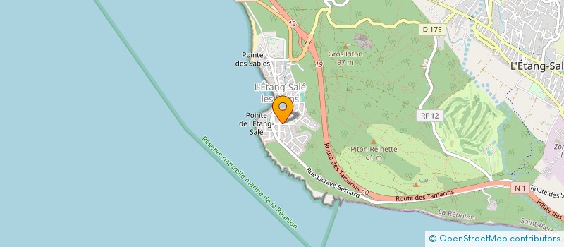localisation de l'entreprise BRASILEIROS974 à L'ETANG-SALE