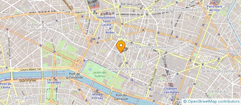localisation de l'entreprise BRASILIA à PARIS