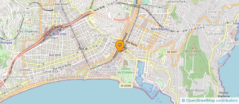 localisation de l'entreprise BRASILIA  NICE