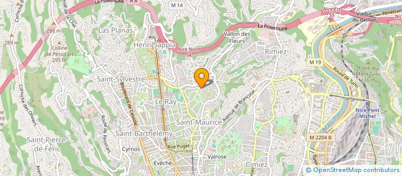 localisation de l'entreprise BRASK à NICE