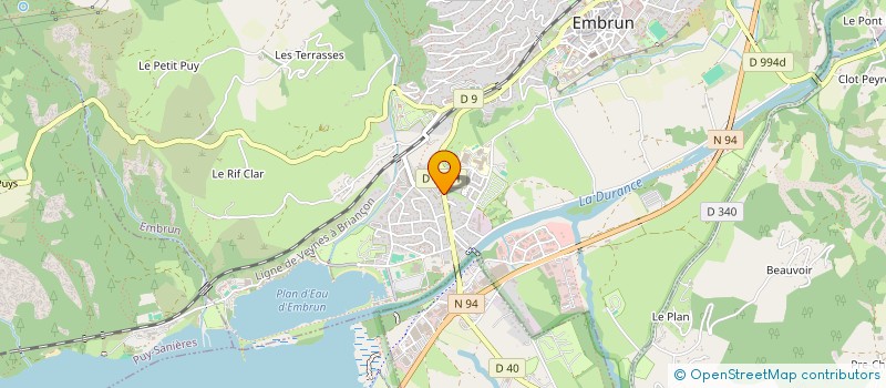 localisation de l'entreprise BRASK  EMBRUN