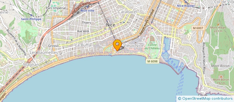 localisation de l'entreprise BRASS à NICE