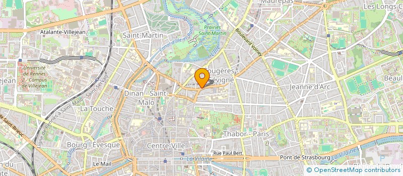 localisation de l'entreprise BRASS BAND DE HAUTE-BRETAGNE (BBHB)  RENNES