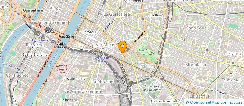 localisation de l'entreprise BRASS BAND DE LYON (BBL)  LYON