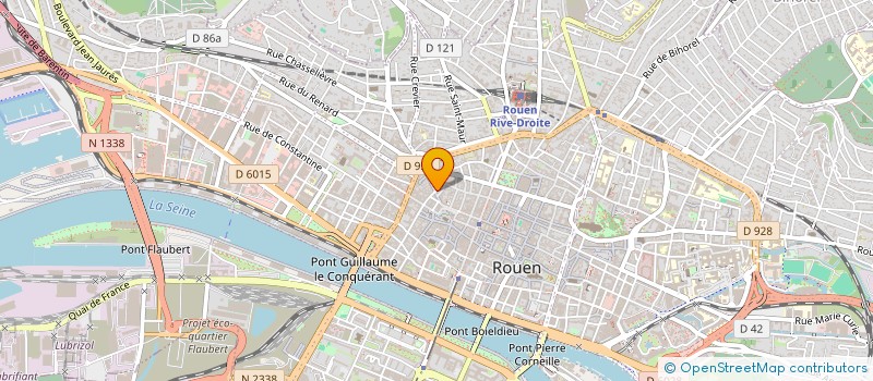 localisation de l'entreprise BRASS LA LORRAINE CAFE REST  ROUEN