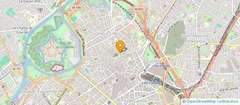 localisation de l'entreprise BRASSART à LILLE