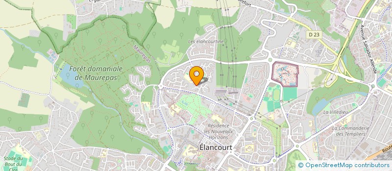 localisation de l'entreprise BRASSE PIERRE-BERTY à ELANCOURT