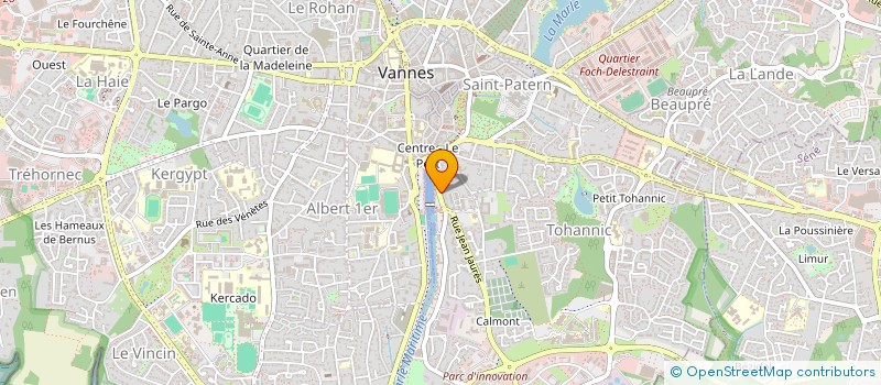 localisation de l'entreprise BRASSEA à VANNES