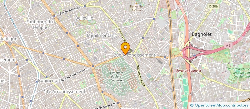 localisation de l'entreprise BRASSEE D'ART  PARIS