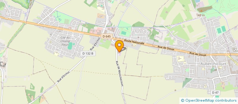 localisation de l'entreprise BRASSERIE ARTISANALE DU PAYS DU NORD  MASNY