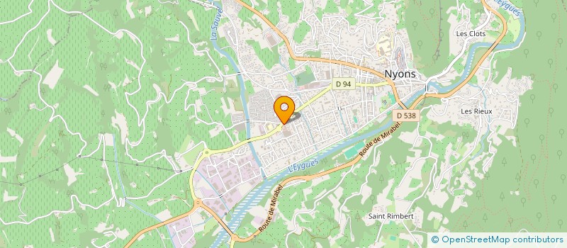localisation de l'entreprise BRASSERIE ARTISANALE DU SUD à NYONS