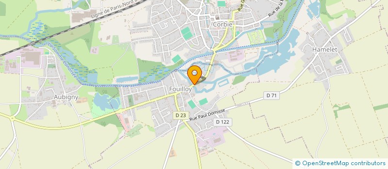 localisation de l'entreprise BRASSERIE ARTISANALE PICARDENNES à CORBIE