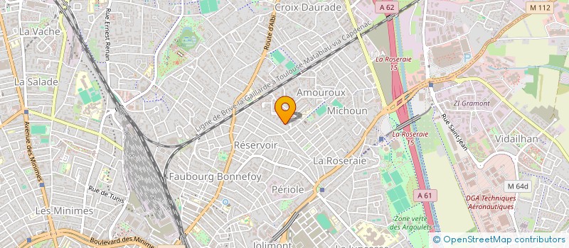 localisation de l'entreprise BRASSERIE ASSOCIATIVE DES FORCES DU MALT à TOULOUSE