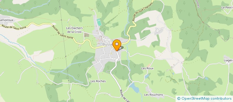 localisation de l'entreprise BRASSERIE ASSOCIATIVE DES PRESSIONS SOCIALES  BUSSET