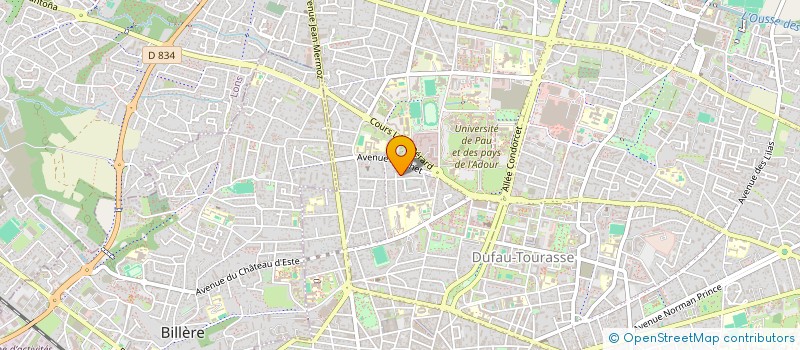 localisation de l'entreprise BRASSERIE BEARNAISE à PAU