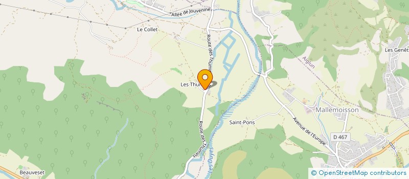 localisation de l'entreprise BRASSERIE BEVEDIS  LE CHAFFAUT-SAINT-JURSON