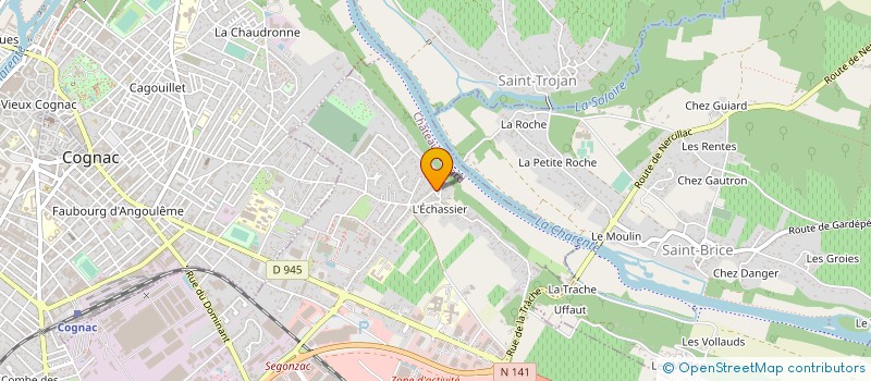 localisation de l'entreprise BRASSERIE BIG HOP à CHATEAUBERNARD