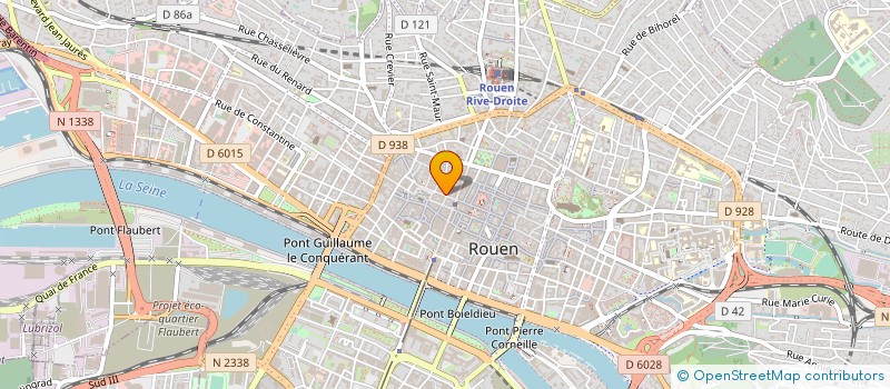 localisation de l'entreprise BRASSERIE BLANDIN SARL à ROUEN