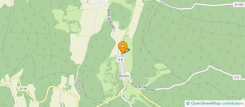 localisation de l'entreprise BRASSERIE BREWLING BEER  DETAIN-ET-BRUANT