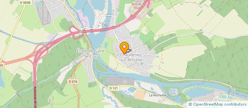 localisation de l'entreprise BRASSERIE CHEVAL - ARTISANALE ET ASSOCIATIVE à CHAUDENEY-SUR-MOSELLE