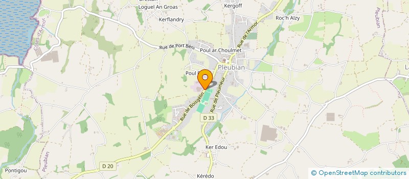 localisation de l'entreprise BRASSERIE & CIE  PLEUBIAN