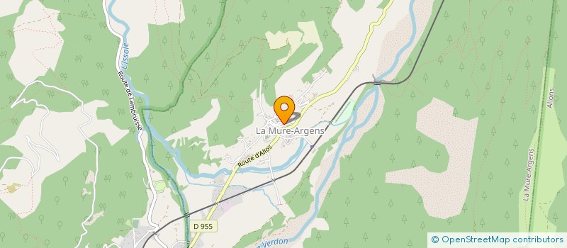 localisation de l'entreprise BRASSERIE CORDOEIL à THORAME-BASSE