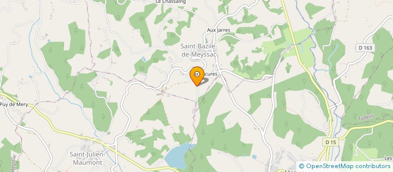 localisation de l'entreprise BRASSERIE CORREZIENNE  MARCILLAC-LA-CROZE