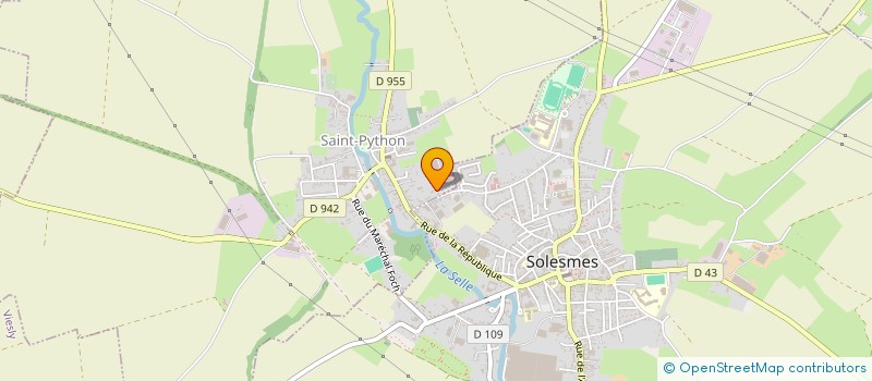 localisation de l'entreprise BRASSERIE D'EN HAUT  SAINT-PYTHON