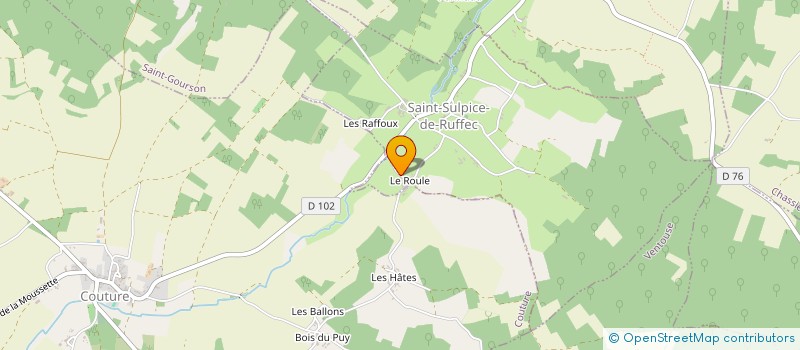 localisation de l'entreprise BRASSERIE DAZZLE  SAINT-SULPICE-DE-RUFFEC