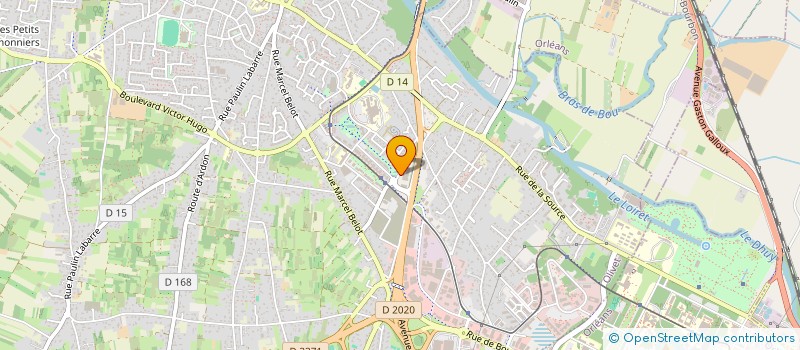 localisation de l'entreprise BRASSERIE DE CHAMBORD  SAINT-GERVAIS-LA-FORET