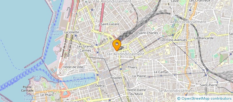 localisation de l'entreprise BRASSERIE DE L'ALCAZAR à MARSEILLE 1