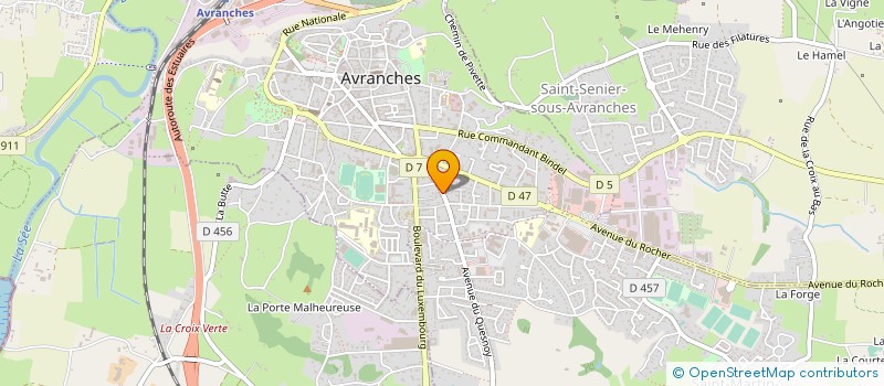 localisation de l'entreprise BRASSERIE DE L'ENCLOS à AVRANCHES