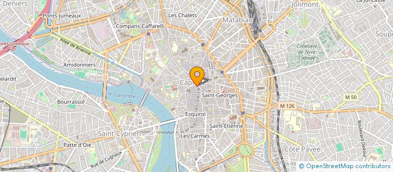 localisation de l'entreprise BRASSERIE DE L OPERA à TOULOUSE