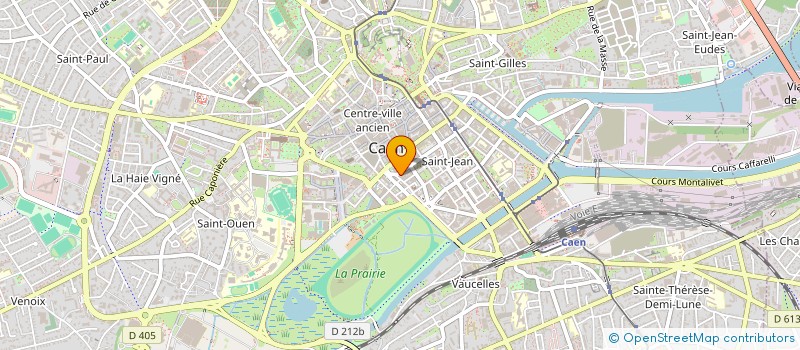 localisation de l'entreprise BRASSERIE DE L'ORATOIRE à CAEN