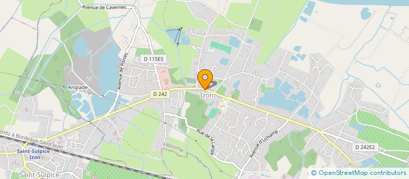 localisation de l'entreprise BRASSERIE DE L'ORMEAU  IZON