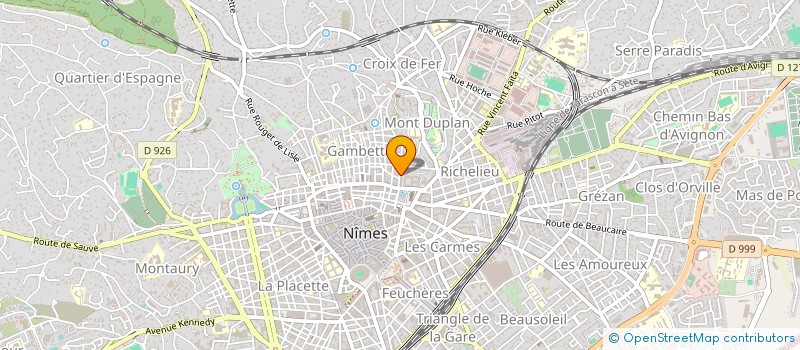 localisation de l'entreprise BRASSERIE DE LA CAVE à NIMES