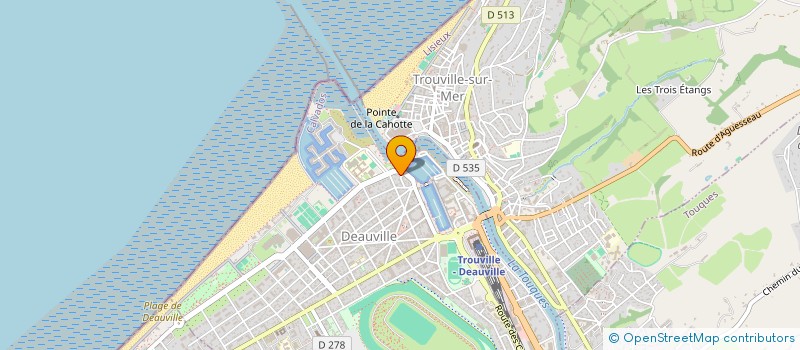 localisation de l'entreprise BRASSERIE DE LA DIGUE  TOURGEVILLE