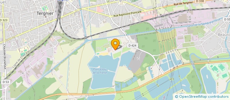 localisation de l'entreprise BRASSERIE DE LA FRETTE  TERGNIER