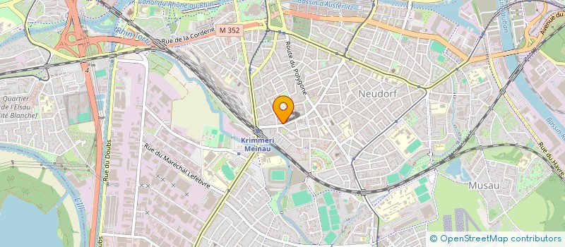 localisation de l'entreprise BRASSERIE DE LA KRUT à STRASBOURG