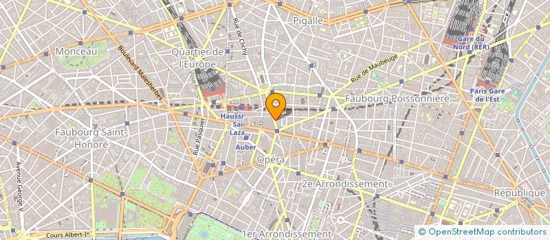 localisation de l'entreprise BRASSERIE DE LA PLAGE  PARIS