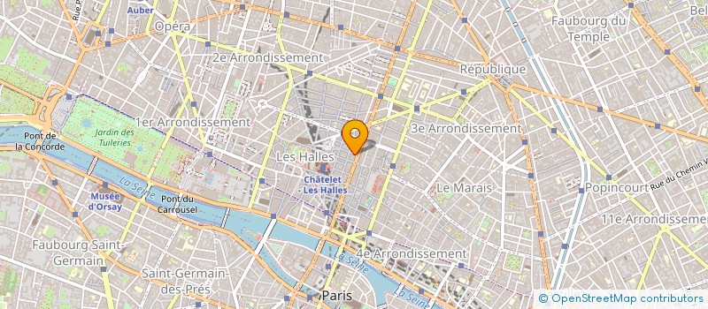 localisation de l'entreprise BRASSERIE DE LA POSTE à PARIS