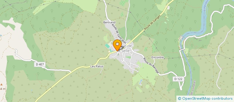 localisation de l'entreprise BRASSERIE DE LA SERANNE  BRISSAC