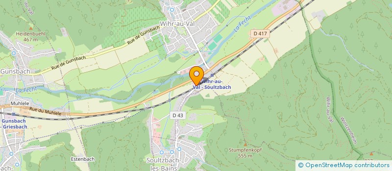 localisation de l'entreprise BRASSERIE DE MUNSTER à WIHR-AU-VAL