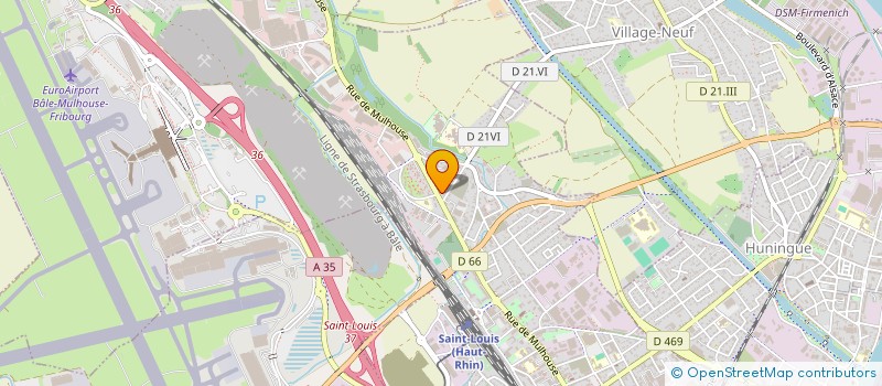 localisation de l'entreprise BRASSERIE DE SAINT LOUIS  SAINT-LOUIS