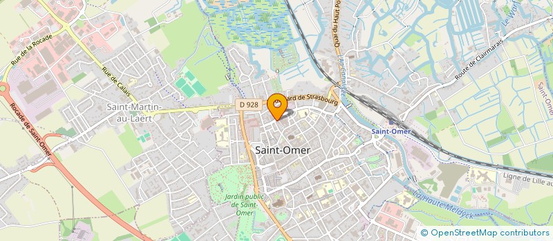 localisation de l'entreprise BRASSERIE DE SAINT-OMER à SAINT-OMER