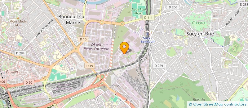 localisation de l'entreprise BRASSERIE DE SUCY  SUCY-EN-BRIE