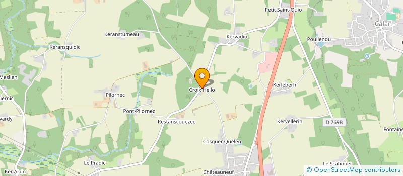 localisation de l'entreprise BRASSERIE DEMAT  CLEGUER