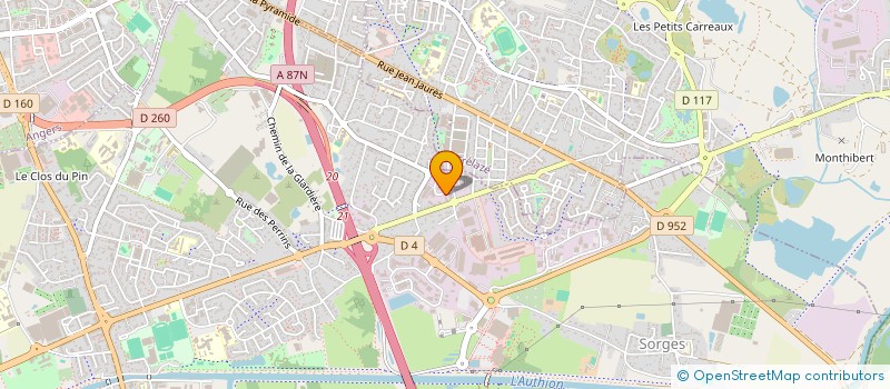 localisation de l'entreprise BRASSERIE DES ALLUMETTES  LES PONTS-DE-CE