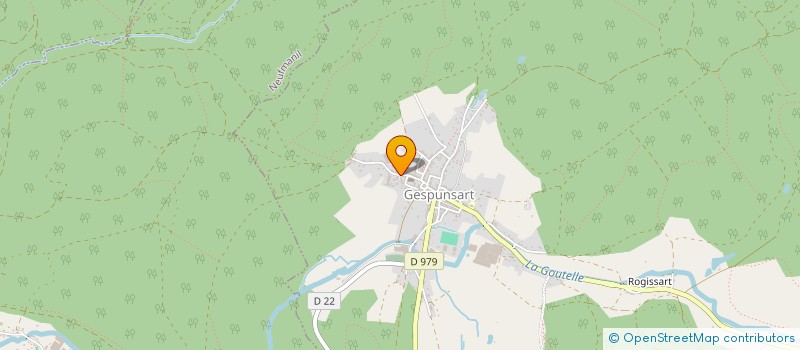 localisation de l'entreprise BRASSERIE DES ARDENNES à GESPUNSART