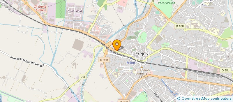 localisation de l'entreprise BRASSERIE DES ARENES à FREJUS